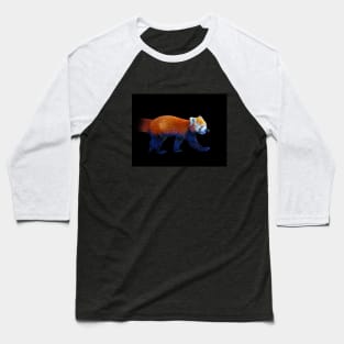 Red Panda Animal Wildlife Forest Nature Adventure Graphic Digital Painting Baseball T-Shirt